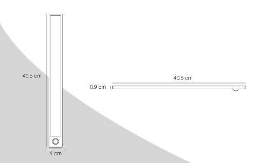 REGLETTE LED 4000K SUR BATTERIE